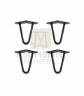 Hairpin Legs 15 cm aus Metall, 4er Set