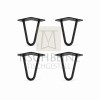 Hairpin Legs 15 cm Schwarz 4er Set