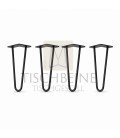 Hairpin Legs 30 cm aus Metall, 4er Set