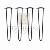 Hairpin Legs 40 cm Schwarz 4er Set