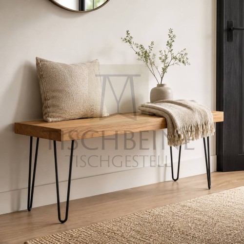 Hairpin Legs 45 cm Schwarz 4er Set