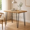 Hairpin Legs 60 cm Schwarz 4er Set