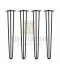 Hairpin Legs 86 cm aus Metall, 4er Set