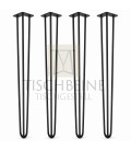 Hairpin Legs 100 cm aus Metall, 4er Set