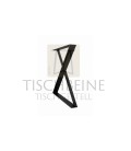 Tischgestell MODENO in X-Form aus Metall